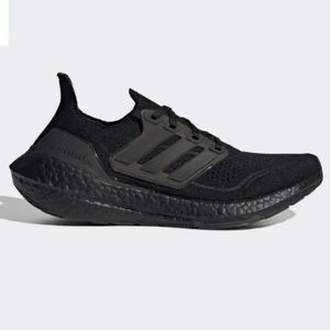 Nwt Adidas ultraboost 21 women's size 8 black on black